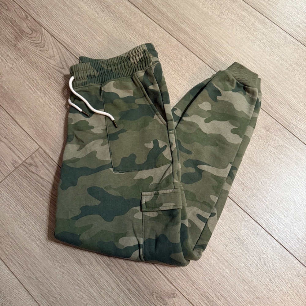 Old Navy Green Camouflage Cargo Jogger Sweatpants - Women’s XS